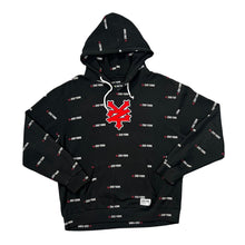 Load image into Gallery viewer, ZOO YORK Embroidered Chenille Logo All-Over Print Skater Pullover Hoodie
