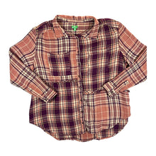 Load image into Gallery viewer, DIP Organic Cotton Hippy Plaid Check Long Sleeve Flannel Shirt
