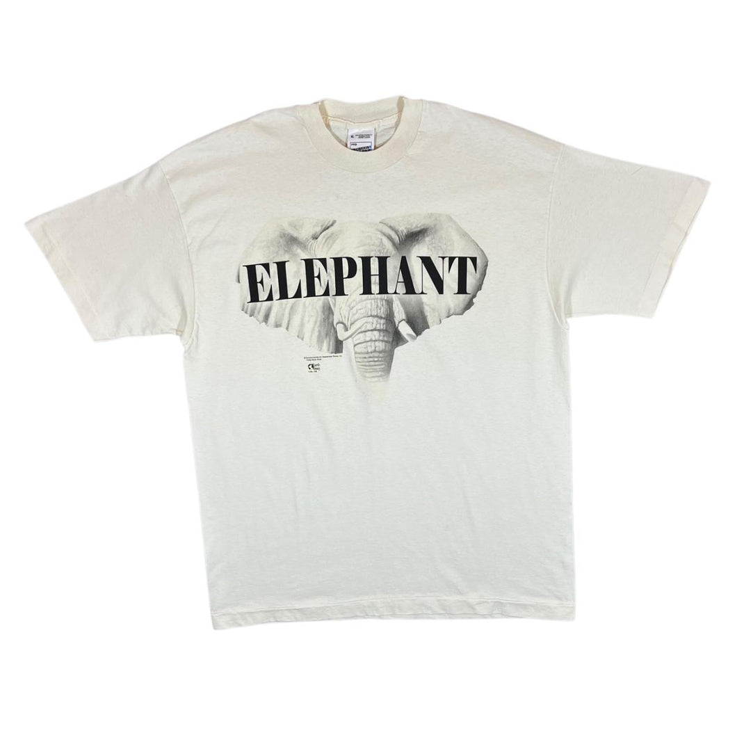 Vintage Screen Stars ELEPHANT Animal Wildlife Graphic Single Stitch T-Shirt