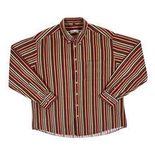 Load image into Gallery viewer, Vintage ANGELO LITRICO C&amp;A Multi Striped Corduroy Cord Long Sleeve Button-Up Shirt
