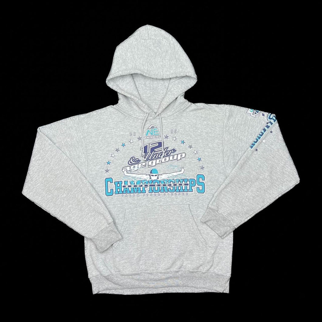 Champion SALEM STATE COLLEGE “NE Swimming” Spellout Graphic Pullover Hoodie