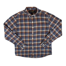 Load image into Gallery viewer, MUSTO &quot;Custom Fit&quot; Plaid Check Long Sleeve Button-Up Flannel Cotton Shirt
