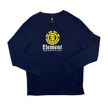 Load image into Gallery viewer, ELEMENT Skateboards Big Logo Spellout Graphic Skater Long Sleeve T-Shirt

