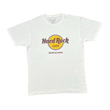Load image into Gallery viewer, HARD ROCK CAFE &quot;Barcelona&quot; Classic Souvenir Logo Spellout Graphic T-Shirt
