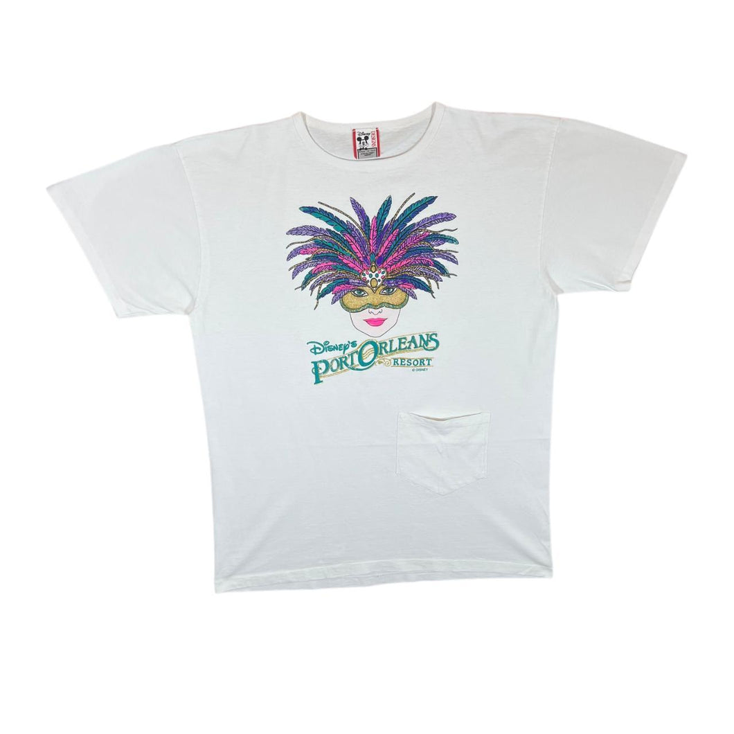 Vintage 90's Disney Designs PORT ORLEANS RESORT Souvenir Single Stitch T-Shirt