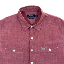 Load image into Gallery viewer, Polo Ralph Lauren &quot;Classic Fit&quot; Classic Red Cotton Short Sleeve Shirt
