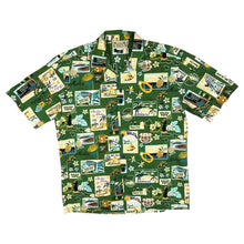 Load image into Gallery viewer, Vintage F&amp;K Made In Hawaii Tropical Hawaiian Patterned Short Sleeve Open Collar Shirt
