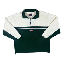 Load image into Gallery viewer, Vintage J.K.SPORTSWEAR "P.Sweet" Colour Block 1/4 Zip Fleece Sweatshirt
