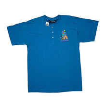 Load image into Gallery viewer, Vintage 90’s Disney DISNEYLAND Souvenir Graphic Henley Button Single Stitch T-Shirt
