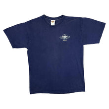Load image into Gallery viewer, Vintage HARD ROCK CAFE &quot;Montreal&quot; Souvenir Logo Spellout Graphic Navy Blue T-Shirt
