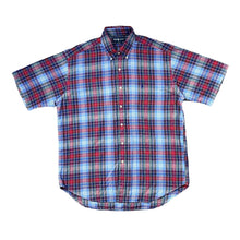 Load image into Gallery viewer, Vintage RALPH LAUREN &quot;Blake&quot; Tartan Plaid Check Mini Logo Short Sleeve Button-Up Shirt
