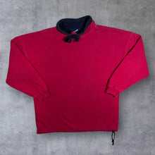 Load image into Gallery viewer, Vintage Northwind By Susan Eggers Classic Red Heavyweight Cotton Mock Neck Sweatshirt
