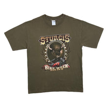 Load image into Gallery viewer, Vintage STURGIS BIKE WEEK (2004) Gothic Biker Souvenir Spellout Graphic T-Shirt
