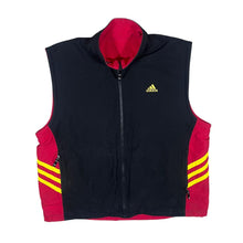 Load image into Gallery viewer, Vintage ADIDAS Mini Logo Reversible Fleece Windbreaker Gilet
