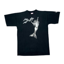Load image into Gallery viewer, Vintage B&amp;C "Kilkee Ireland" Diving &amp; Watersports Centre Mermaid Dolphin Souvenir Graphic Short Sleeve T-Shirt
