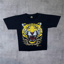 Load image into Gallery viewer, Early 00’s Thailand “Tiger” Traditional Tiger Souvenir Spellout Graphic T-Shirt
