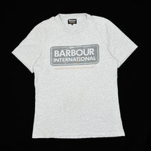 Load image into Gallery viewer, BARBOUR INTERNATIONAL Classic Logo Spellout Graphic Cotton T-Shirt
