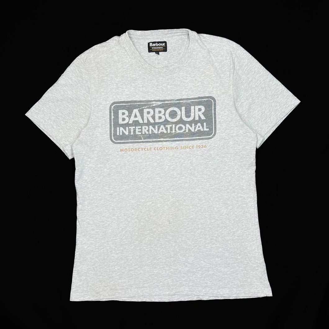 BARBOUR INTERNATIONAL Classic Logo Spellout Graphic Cotton T-Shirt