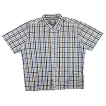 Load image into Gallery viewer, Rydale &quot;Carnaby&quot; Multi Plaid Country Check Short Sleeve Cotton Blend Shirt
