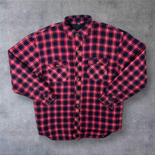 Load image into Gallery viewer, Vintage Tommi's Tartan Lumberjack Plaid Check Lightly Padded Flannel Over Shirt
