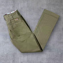 Load image into Gallery viewer, Dickies Classic Beige Skater Workwear Slim Straight Chino Trousers
