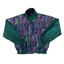 Load image into Gallery viewer, Vintage NEW YORK CLASSIC Crazy Abstract Patterned Shell Windbreaker Ski Jacket
