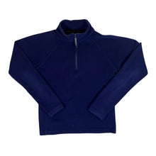 Load image into Gallery viewer, Berghaus Classic Mini Sleeve Logo Purple Blue 1/4 Zip Fleece Sweatshirt Top

