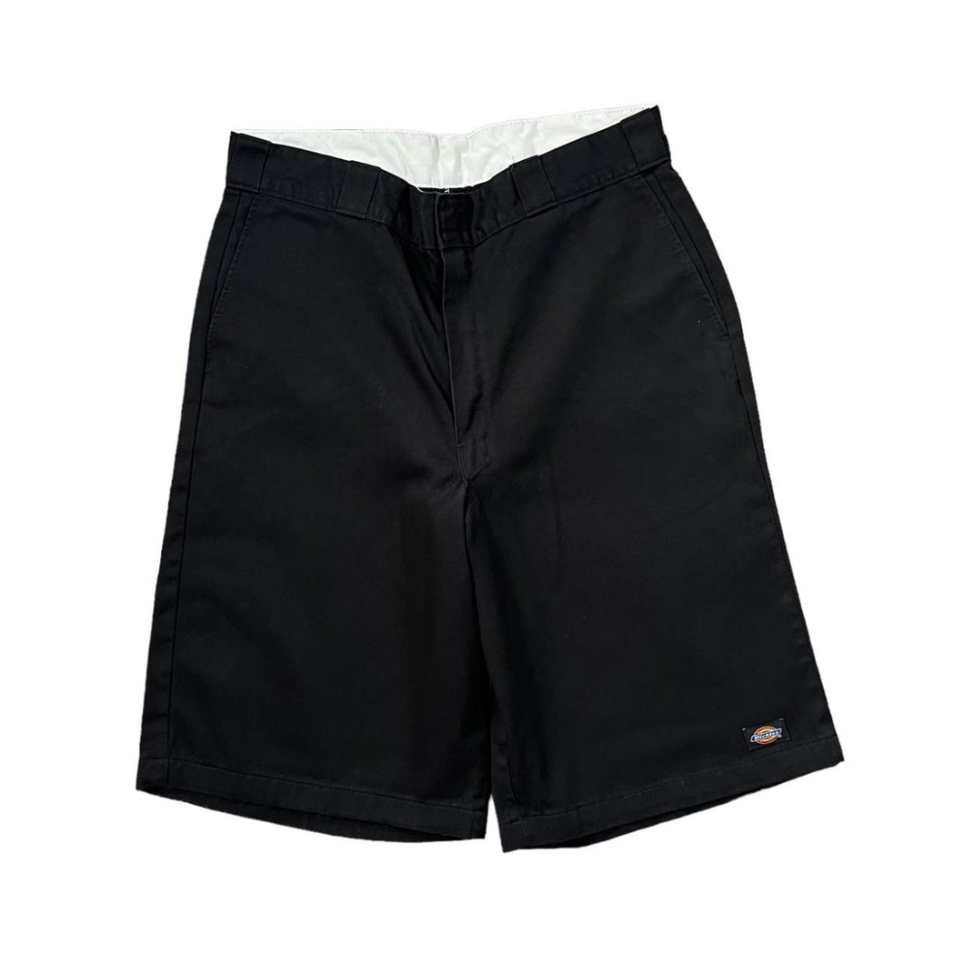 DICKIES Made In Mexico Classic Black Skater Workwear Shorts