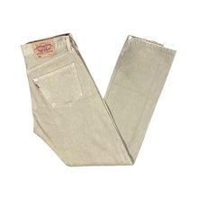 Load image into Gallery viewer, Vintage LEVI&#39;S 501 Classic Beige Straight Leg Denim Jeans
