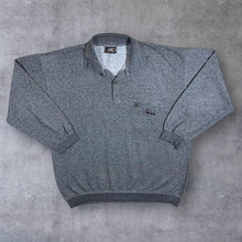Load image into Gallery viewer, Vintage Mir Collection &quot;Mir Club&quot; Embroidered Golf Grey Collared Sweatshirt
