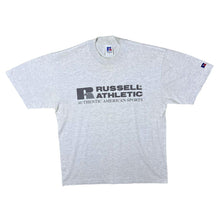 Load image into Gallery viewer, Vintage Russell Athletic Made in Scotland Classic Grey Short Sleeve Cotton T-Shirt

