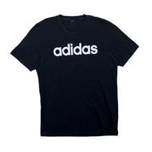 Load image into Gallery viewer, ADIDAS Classic Big Spellout Graphic Short Sleeve Black T-Shirt

