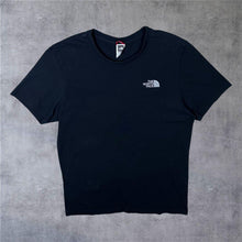 Load image into Gallery viewer, The North Face TNF Classic Mini Logo Graphic Short Sleeve Black Cotton T-Shirt

