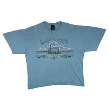 Load image into Gallery viewer, Vintage Prairie Mountain &quot;Mount St. Helens&quot; Washington Souvenir Graphic Blue T-Shirt
