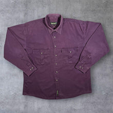 Load image into Gallery viewer, Vintage Timberland Weathergear Classic Maroon Burgundy Cotton Long Sleeve Shirt
