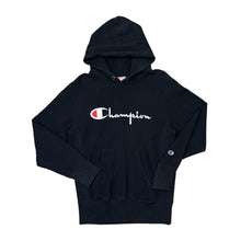 Load image into Gallery viewer, Vintage CHAMPION Reverse Weave Embroidered Big Logo Spellout Pullover Hoodie
