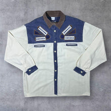 Load image into Gallery viewer, Vintage John F. Gee Cowboy Western Embroidered Long Sleeve Cotton Shirt
