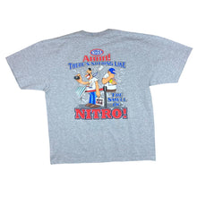 Load image into Gallery viewer, Vintage Anvil NHRA "Nitro" Motorsports Racing Spellout Graphic Grey T-Shirt
