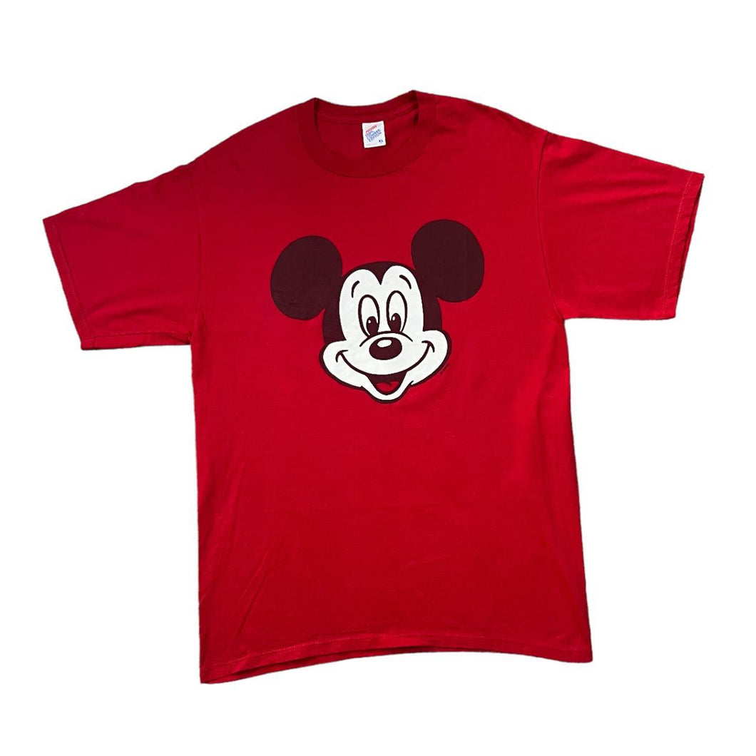 Vintage 90's Jerzees Disney MICKEY MOUSE Character Graphic T-Shirt