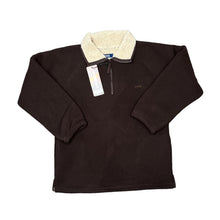 Load image into Gallery viewer, Deadstock Early 00&#39;s PUFFA &quot;Windproof&quot; Sherpa Teddy Bear Fleece Lined 1/4 Zip Pullover Fleece Sweatshirt
