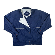 Load image into Gallery viewer, Vintage 90&#39;s ROSSETTI Classic Navy Blue Windbreaker Bomber Jacket
