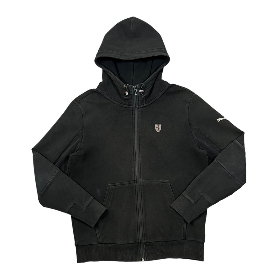 PUMA x FERRARI Mini Logo Emblem Motorsports Zip Hoodie