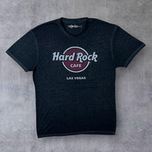 Load image into Gallery viewer, Hard Rock Cafe "Las Vegas" Souvenir Logo Graphic Dark Grey T-Shirt
