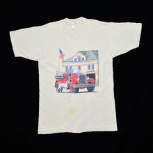 Load image into Gallery viewer, Vintage 90’s FIRE DEPARTMENT Fire Fighter Souvenir Graphic Single Stitch T-Shirt
