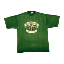Load image into Gallery viewer, Vintage CIRCLEMASTER &quot;Mischief In The Making&quot; Beer Drinks Promo Spellout Graphic Faded T-Shirt
