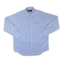 Load image into Gallery viewer, Early 00&#39;s POLO RALPH LAUREN Embroidered Mini Logo Striped Long Sleeve Button-Up Cotton Shirt
