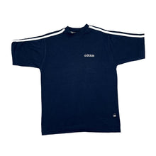 Load image into Gallery viewer, Vintage ADIDAS Three Stripe Embroidered Mini Logo Spellout Short Sleeve T-Shirt
