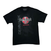 Load image into Gallery viewer, HARD ROCK CAFE &quot;Copenhagen Denmark&quot; Souvenir Logo Spellout Graphic T-Shirt
