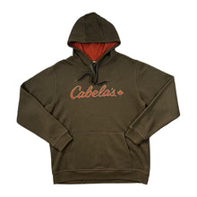 Load image into Gallery viewer, CABELA'S Classic Embroidered Big Logo Spellout Outdoor Hunting Fishing Pullover Hoodie
