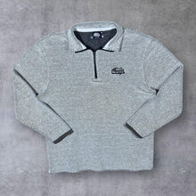 Load image into Gallery viewer, Weird Fish Classic White-Black Macaroni Knit 1/4 Zip Pullover Sweatshirt
